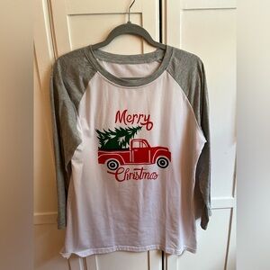 Christmas greg and white T-Shirt